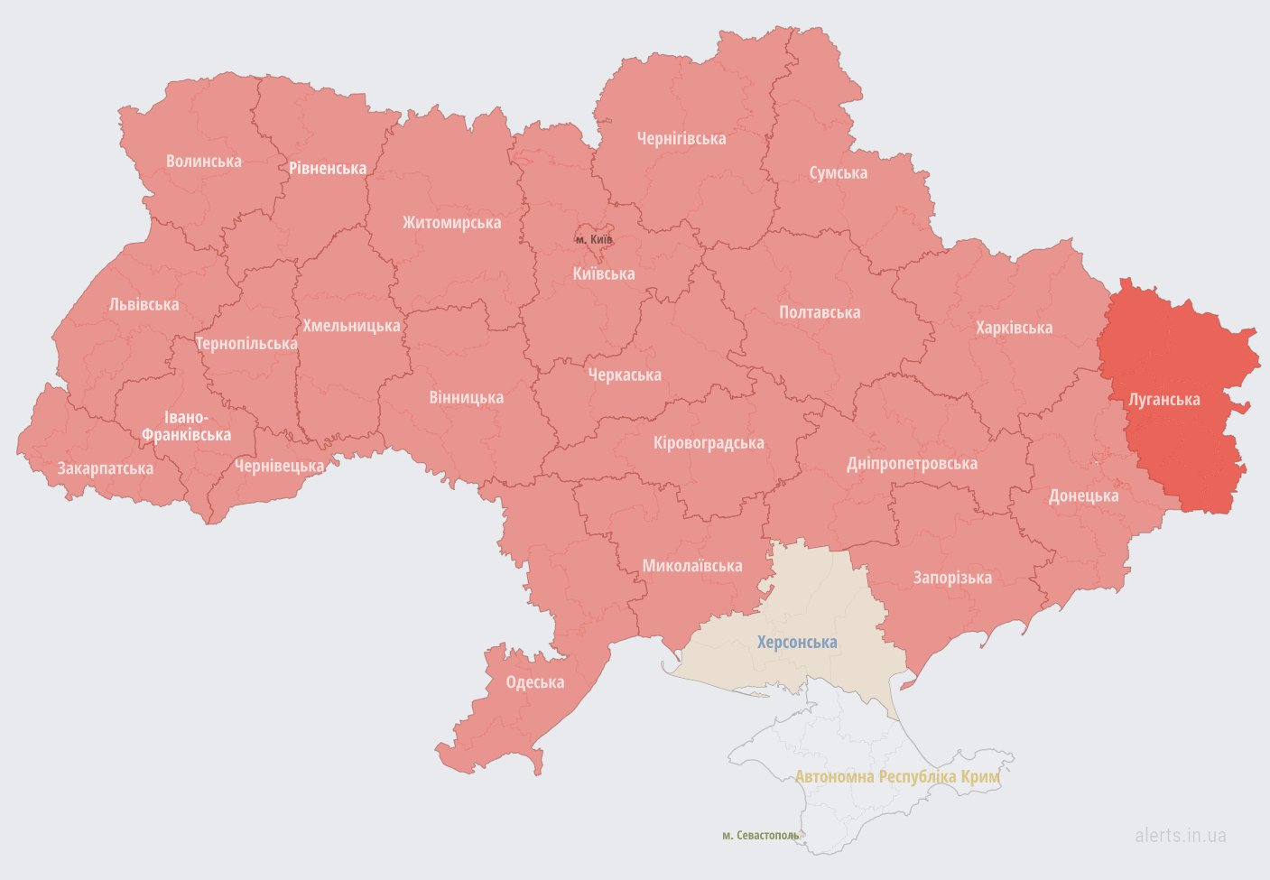 Воздушная тревога! В Тернопольской области взрывы, во Львовской и Одесской - работает ПВО
